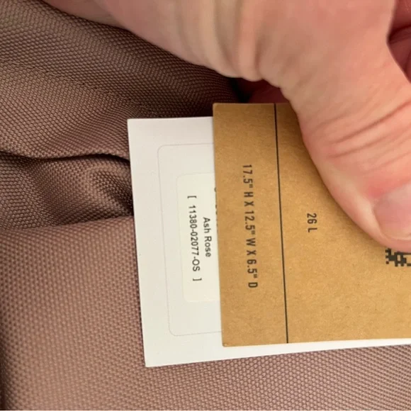 NWT Herschel Classic XL BackPack Ash Rose - Picture 10 of 12